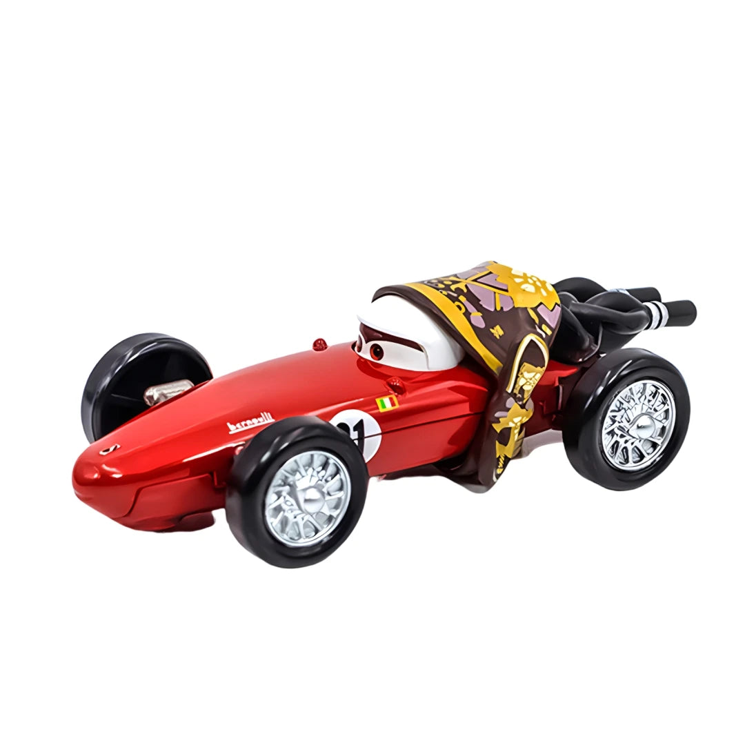 Disney Pixar Cars 3 Lightning Mcqueen Smokey Chick Hicks Collection 1:55 Veículos Diecast Alloy Car Toys Modelo Para Crianças Presente