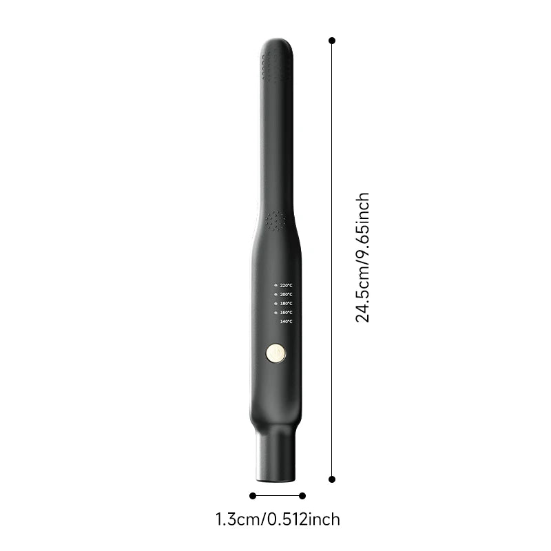 Mini Chapinha e Modelador 2 em 1 - Cerâmica, Aquecimento Rápido 140-220°C - Prancha Portátil para Cabelos Curtos e Viagens
