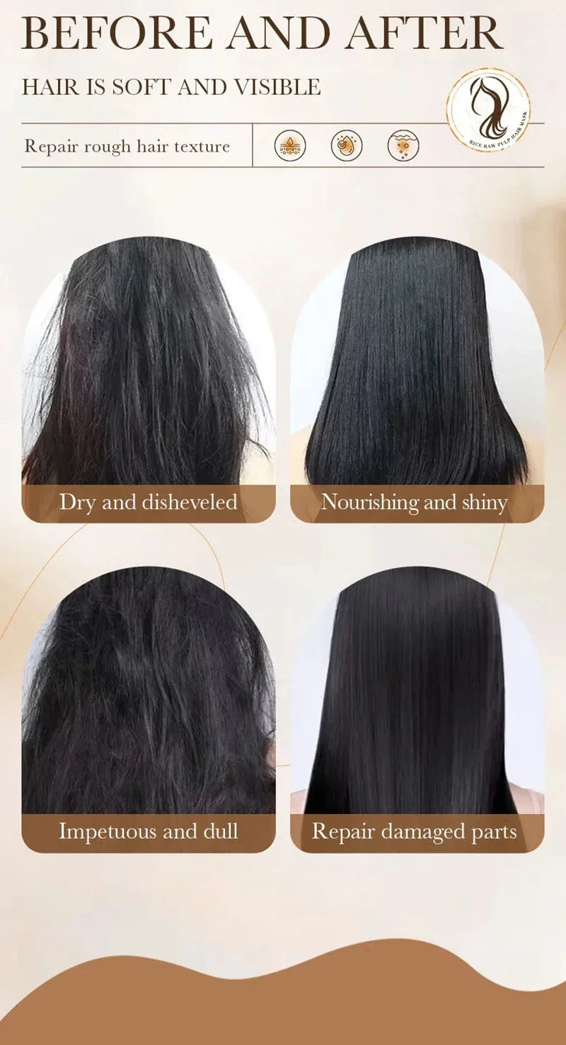 Máscara de Cabelo Mágica Profissional 5 Segundos