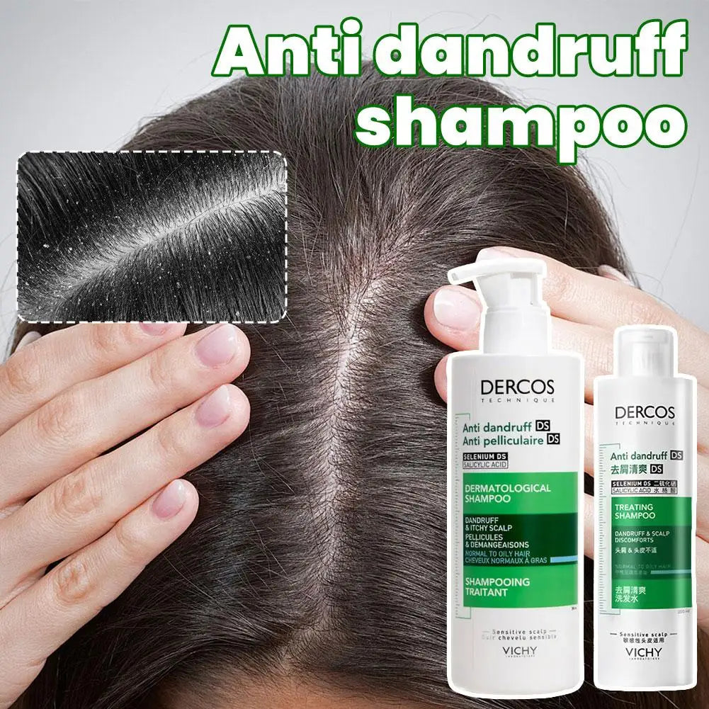 Shampoo Dercos Green Label Limpeza Profunda Hidratante Anti-Caspa