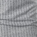 Homens Corrida Esportes Fitness Verão Novo Alto Elástico Listra Vertical Manga Curta Decote em V Slim Fit Malha Inferior Camisa Top