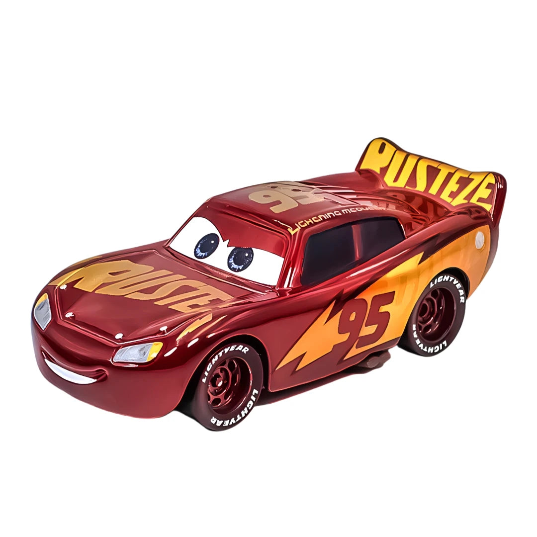 Disney Pixar Cars 3 Lightning Mcqueen Smokey Chick Hicks Collection 1:55 Veículos Diecast Alloy Car Toys Modelo Para Crianças Presente