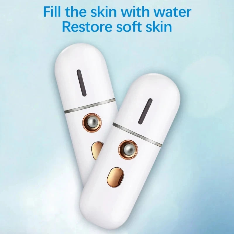 Mini Vaporizador Facial Nano Spray Hidratante