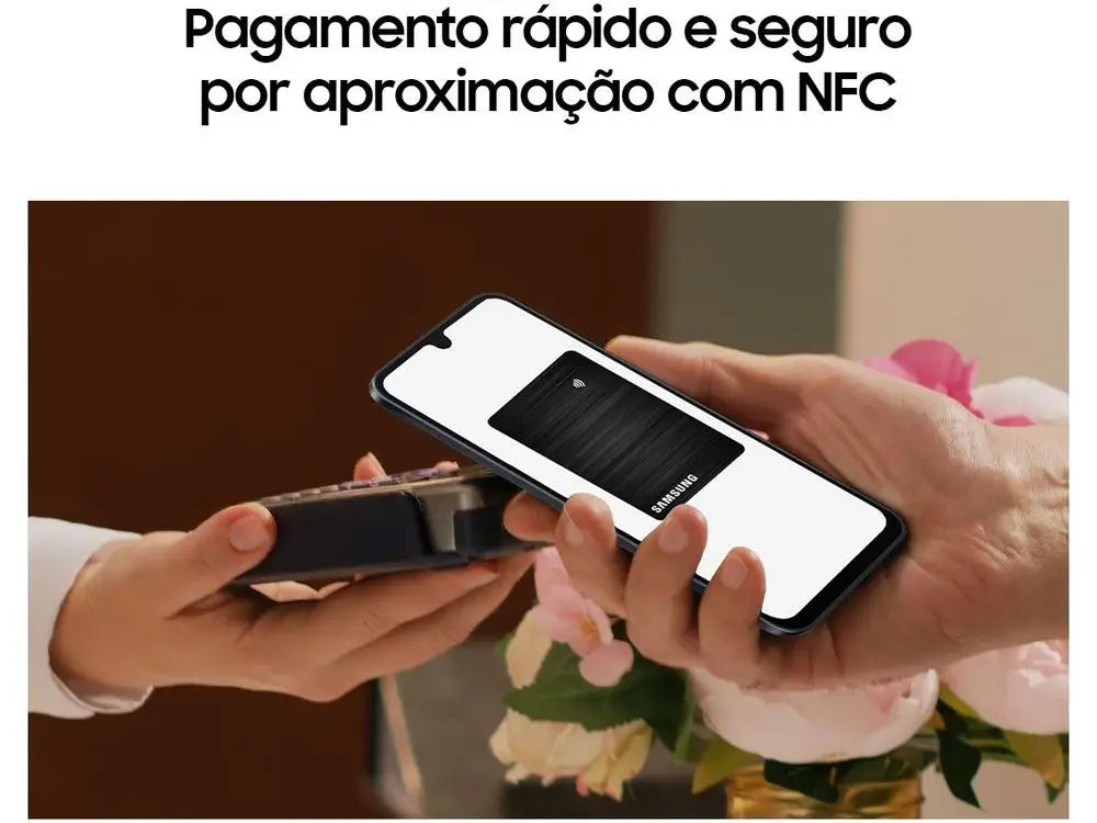 amsung Galaxy A16 128GB Cinza 4GB RAM 6,7 FHD + Câmera Tripla de Até 50MP + Selfie 13MP 5000mAh Bateria
