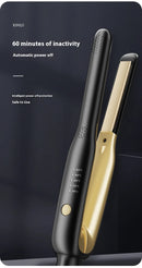 Mini Chapinha e Modelador 2 em 1 - Cerâmica, Aquecimento Rápido 140-220°C - Prancha Portátil para Cabelos Curtos e Viagens