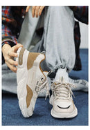 Sapatos masculinos novos tênis masculinos respiráveis de malha de verão quente sapatos casuais com sola grossa marca de orgasmo