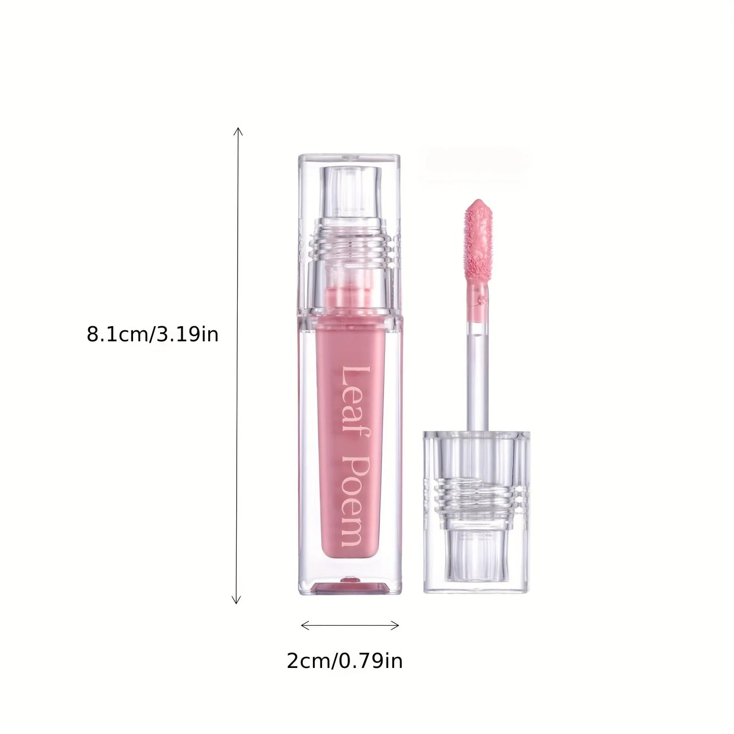 Óleo Labial Hidratante com Cristal - Gloss Preenchedor