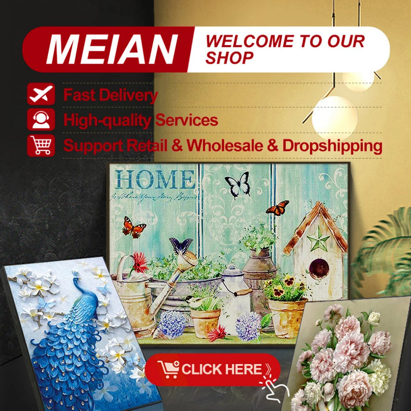 Bird Girl Pré-Impresso Cross Stitch Kit Completo DIY Bordado DMC Fios Artesanato Tricô Hobby Pacote Mágico Jóias