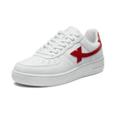 Xtep Homens Sapatos de Skate Antiderrapante Casual Branco Casal Tênis de Skate Masculino Feminino Sapatos de Marca de Luxo 881219319851