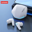 Original Lenovo GM2 Pro 5.3 Fone de ouvido Bluetooth Fones de ouvido sem fio Fones de ouvido de baixa latência HD Call Dual Mode Gaming Headset com microfone