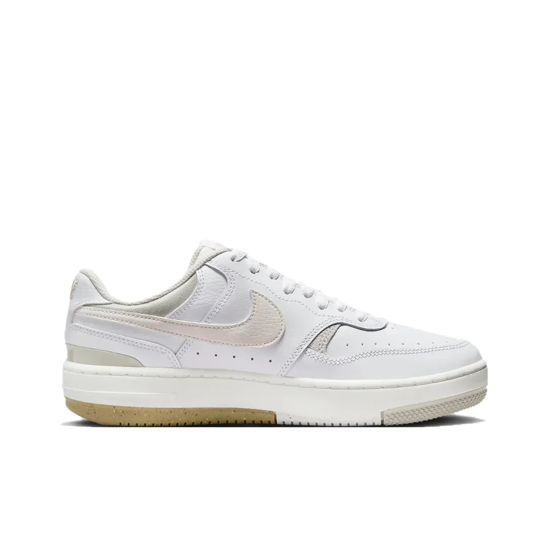 Nike branco verde colorway Gamma Force Sapatos de placa de baixa moda confortáveis antiderrapantes resistentes ao desgaste Modelos masculinos e femininos