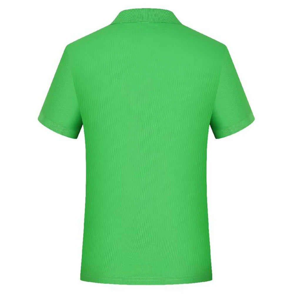 Camiseta Polo Masculina de Manga Curta Em Branco Branco Camisas de Colarinho Preto Camiseta Casual Roupas de Verão Para Homens Camisetas Polos Pour Hommes