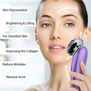 Massageador Facial RF EMS 7 em 1 Ferramentas de Cuidados com a Pele Lifting Facial Aparelho Multifuncional Reafirmante Rejuvenescimento da Pele Remoção de Rugas Beleza Facial