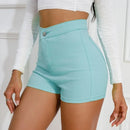 Mulheres Sexy Skinny High Stretch Shorts Finos 2023 Shorts Femininos de Verão Moda Slim Fit Hip Short Jeans S-3XL Casual Bottoms Pop