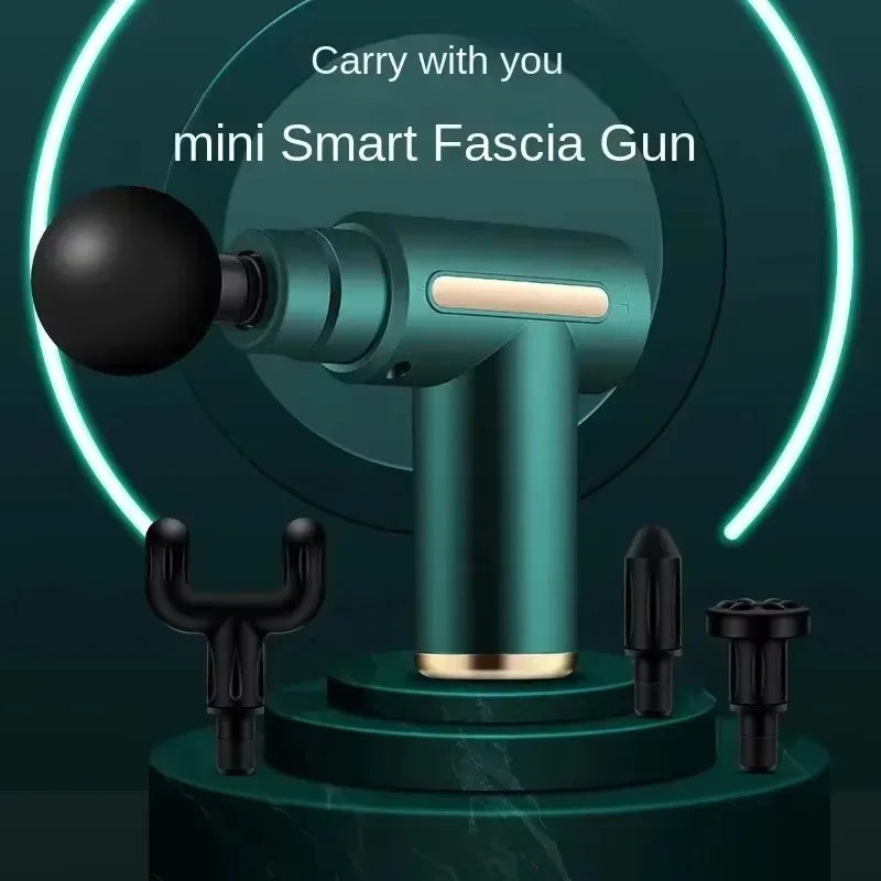 Fascia 2024 pistola portátil para fáscia, massageador de músculos profundos, mini massageador elétrico para corpo