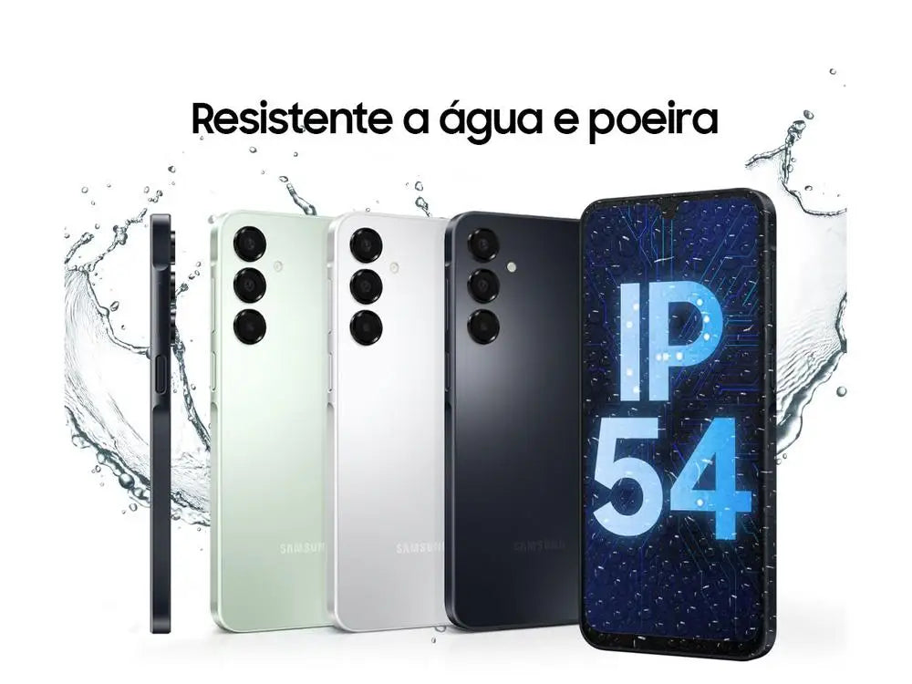 amsung Galaxy A16 128GB Cinza 4GB RAM 6,7 FHD + Câmera Tripla de Até 50MP + Selfie 13MP 5000mAh Bateria