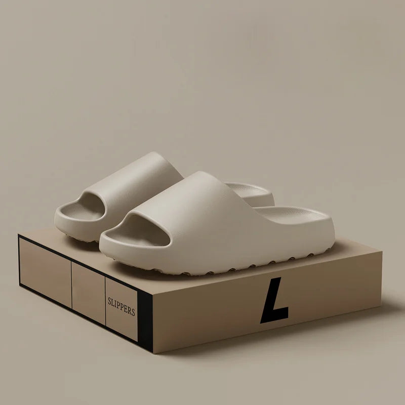 Casual Design Inovador Sapatos Homens EVA Soft-soled Leve Casa Chinelos de Alta Qualidade Exclusivo Marca Slides Em estoque