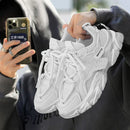 Sapato Masculino Respirável Sola Grossa Tênis Casual Corrida ao ar livre Quatro Estações Novo Tênis Masculino Solas Macias Conforto Tênis Masculino