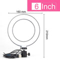 Luz de Anel LED 14 polegadas para Fotografia - Tripé com Luz de Anel para Transmissão ao Vivo