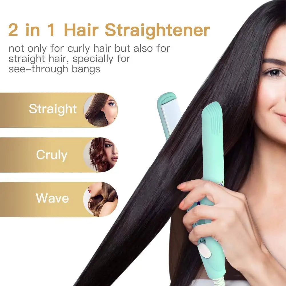 Nova Mini Prancha Alisadora de Cabelo Chapinha