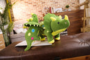 Criativo Grande Pelúcia Triceratops Macio Stegosaurus Brinquedo de Pelúcia Dinossauro Boneca Brinquedo de Pelúcia Crianças Dinossauros Brinquedo Presentes de Aniversário
