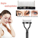 Conjunto de 3/5 Peças de Pincéis para Sobrancelha, Pente para Cílios, Separador de Cílios, Ferramentas Profissionais de Maquiagem para Olhos com Tesourinha para Sobrancelha para Mulher