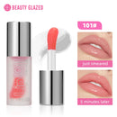 Gloss Labial Hidratante Beauty Glazed que Muda de Cor com a Temperatura, batom líquido de longa duração, gloss que aumenta os lábios, maquiagem para mulheres