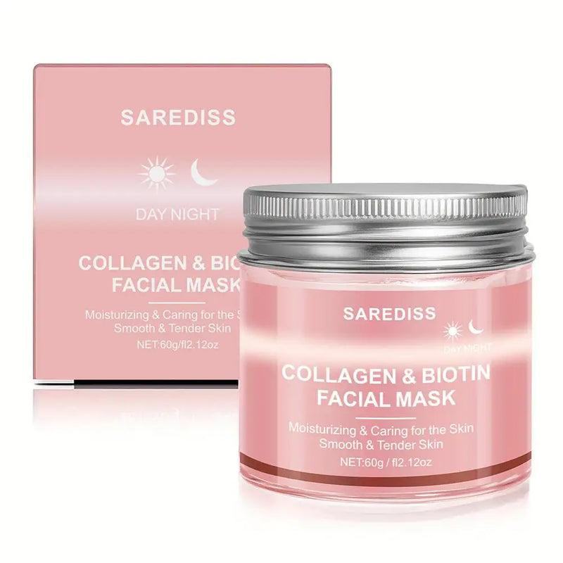 Máscara de Colágeno Peel-off Hidratação Profunda Cuidados Noturnos Hidratante e Suavizante Reduz Rugas Firmadora e Lifting Não Oleosa Para Todos os Tipos de Pele