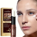 Bastão de Creme para Olhos com Retinol para Remover Olheiras, Hidratar, Firmar e Iluminar a Pele ao Redor dos Olhos