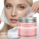 Máscara de Colágeno Peel-off Hidratação Profunda Cuidados Noturnos Hidratante e Suavizante Reduz Rugas Firmadora e Lifting Não Oleosa Para Todos os Tipos de Pele