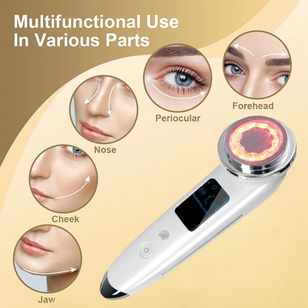 Dispositivo de Lifting Facial com Microcorrente