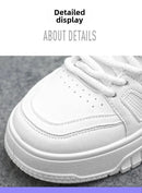 Sapatos Masculinos Black Knight Primavera Na Moda Versátil Esporte Casual Preto Puro Baixo Top Plataforma Aumentar Pão Sapatos da Moda