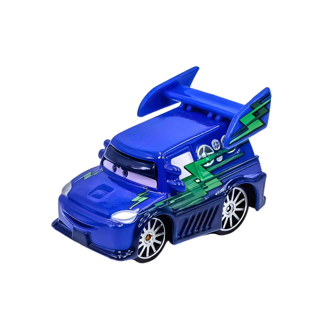 Disney Pixar Cars 3 Lightning Mcqueen Smokey Chick Hicks Collection 1:55 Veículos Diecast Alloy Car Toys Modelo Para Crianças Presente