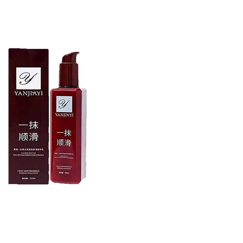 Essência de Cuidados com o Cabelo Yanjiayi Nutre e Restaura a Maciez de Todos os Tipos.