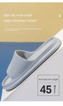 Sandálias Masculinas Femininas da Moda Antiderrapante Resistente ao Desgaste EVA Sola Grossa Chinelos Confortáveis para Casa Chinelos de Banho Banheiro Chinelos