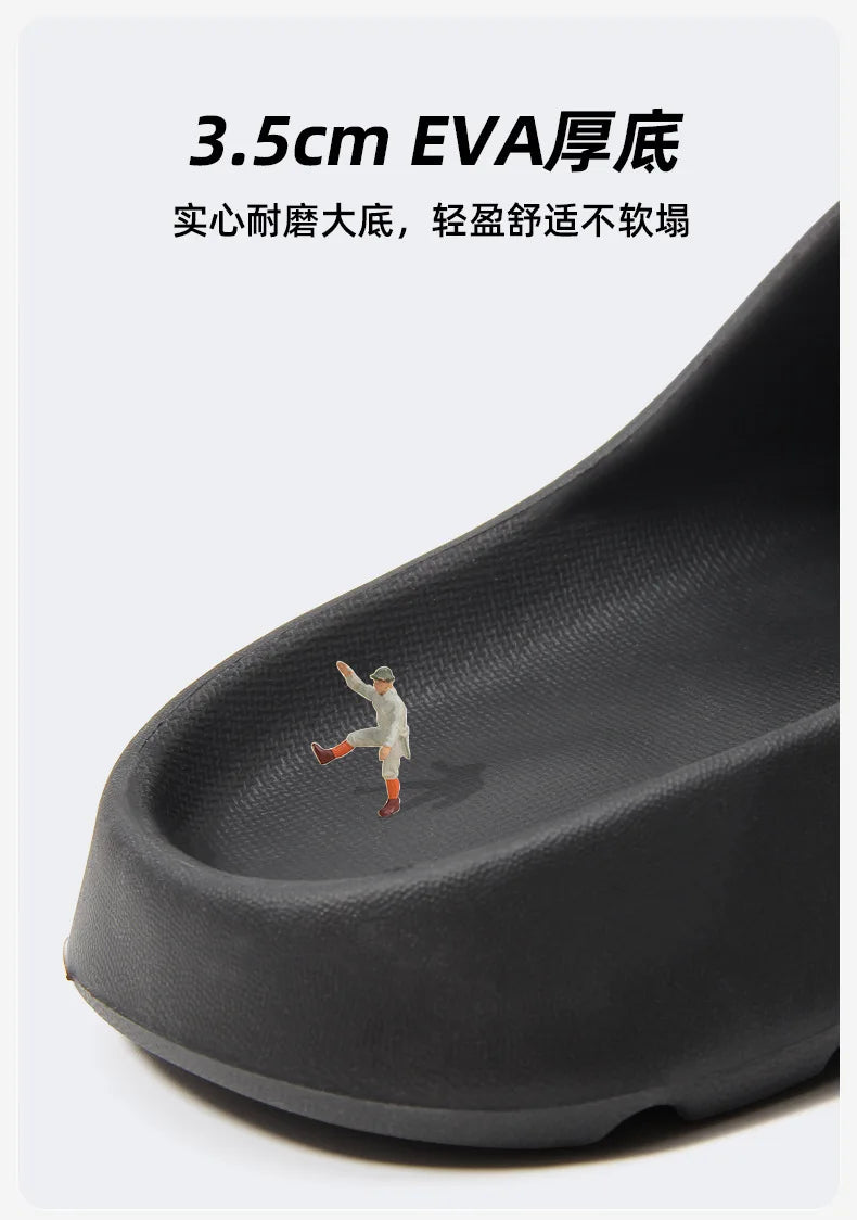 Casual Design Inovador Sapatos Homens EVA Soft-soled Leve Casa Chinelos de Alta Qualidade Exclusivo Marca Slides Em estoque