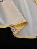 Vestido Feminino Casual Oymimi com Estampa Amarela Elegante Alças Finas Costas Abertas Moda Outono Cintura Alta Vestido de Tornozelo