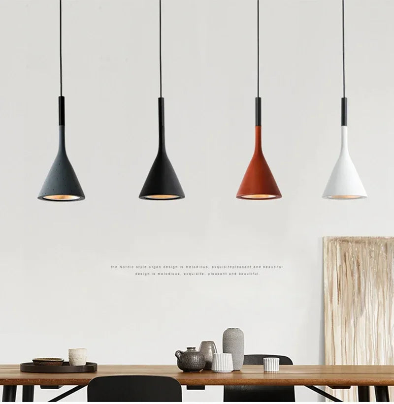 Luzes pendentes led modernas luz branca E27 para luminárias de cozinha Mesa de quarto Sala de jantar Abajur pendurado Lustre doméstico