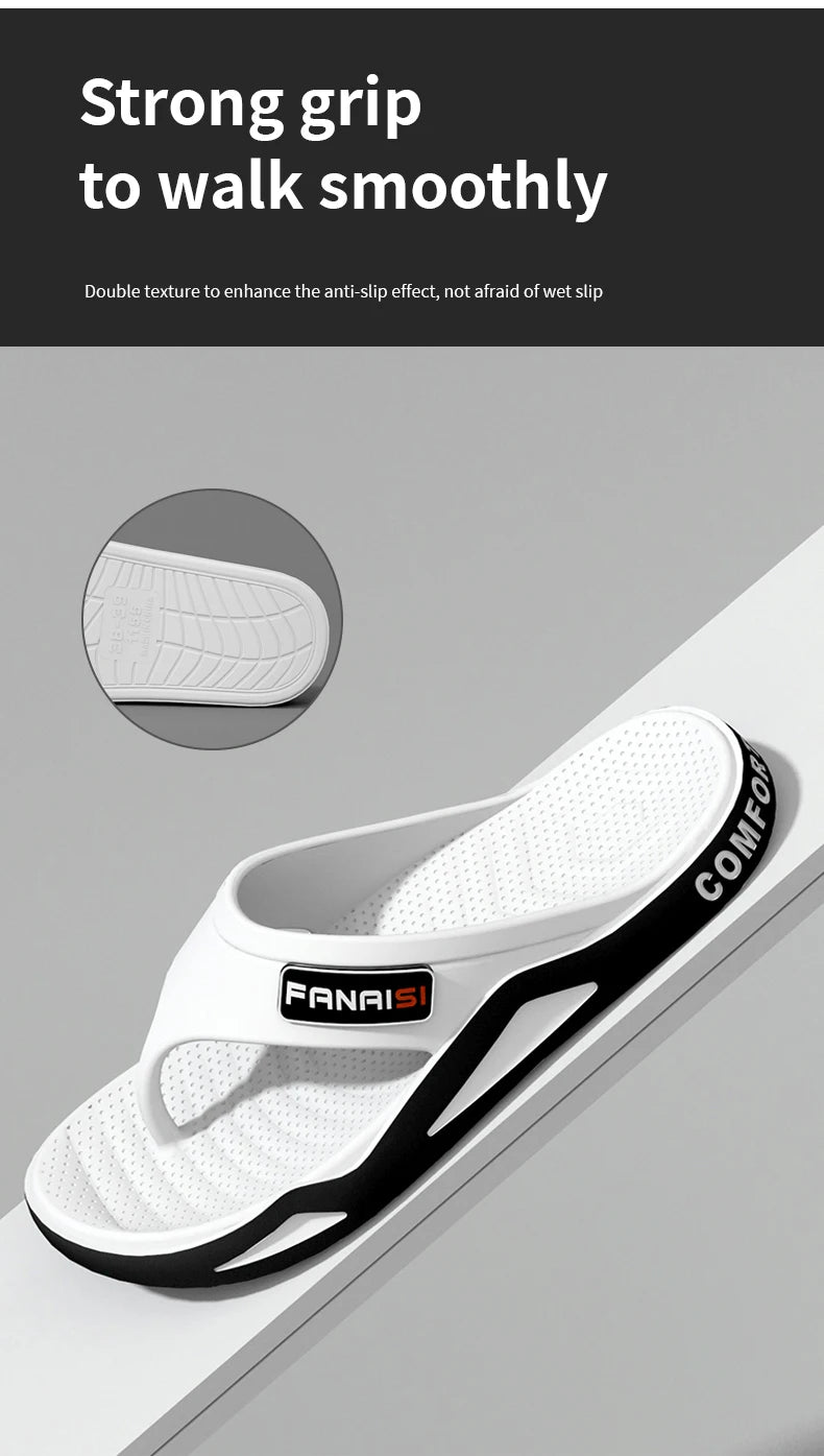 Chinelos Masculinos de Verão Esportes Moda ao Ar Livre e Tendência Sandálias de Praia Confortáveis Homens Sapatos Casuais Chinelos de Casa Sapatos para Casa