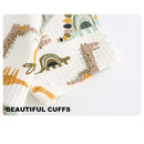 Kiddiezoom 3 PCS Moda Verão Manga Curta Cartoon Baby Bodysuit Algodão Recém-nascido Menino Menina Roupas