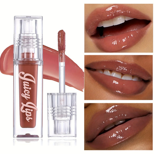 Óleo Labial Hidratante com Cristal - Gloss Preenchedor