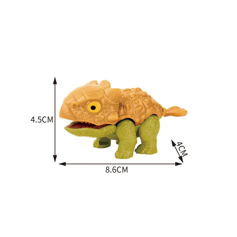 Brinquedos Modelo de Tiranossauro Triceratops de Dinossauro de Dedo Jurássico para Crianças Dinossauros Mordendo o Dedo Criativo Brinquedo Interativo Presente para Menino