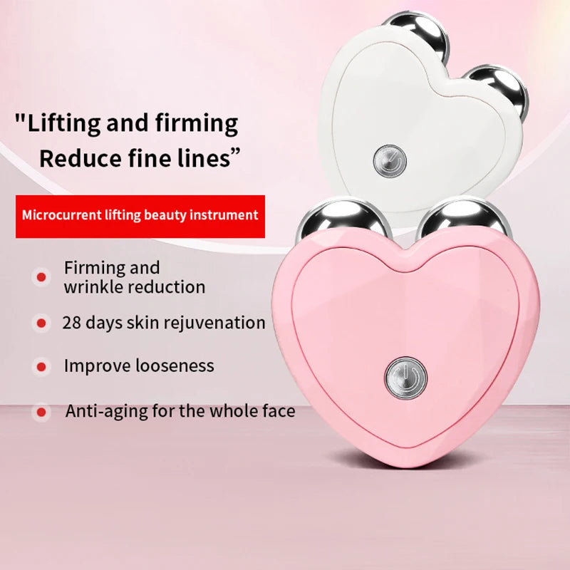 Massageador Facial Elétrico 3D com Microcorrente