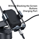 Suporte para telefone de carro Baseus Gravity Ventosa Suporte universal ajustável Suporte no suporte GPS do carro para iPhone 12 Pro Max Xiaomi POCO