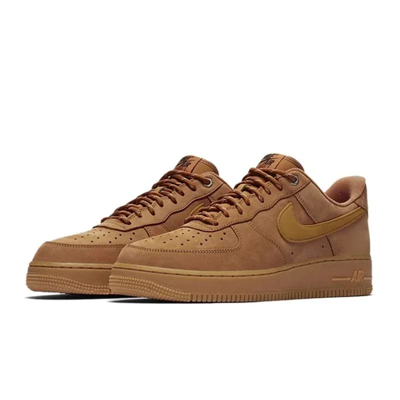 Originais Nike Air Force 1 Low '07 All White 315122-111/CW2288-111 Tênis de Skate Masculino Clássico de Cano Baixo para Homens e Mulheres