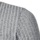 Homens Corrida Esportes Fitness Verão Novo Alto Elástico Listra Vertical Manga Curta Decote em V Slim Fit Malha Inferior Camisa Top