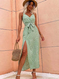 Verão Mulheres Backless Floral Vestido Impresso, Vestidos Longos, Roupas Femininas, Vestido Feminino, Vestidos de Praia Femininos, Mulheres Sexy Traje Mulheres