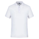 Camiseta Polo Masculina de Manga Curta Em Branco Branco Camisas de Colarinho Preto Camiseta Casual Roupas de Verão Para Homens Camisetas Polos Pour Hommes