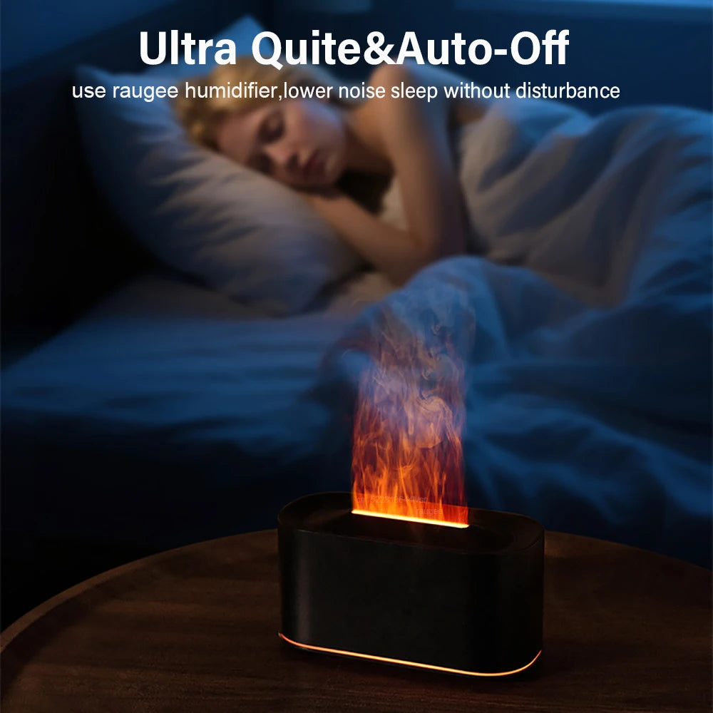 Humidificador de Aromas com Chama Difusor