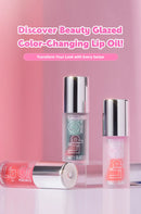 Gloss Labial Hidratante Beauty Glazed que Muda de Cor com a Temperatura, batom líquido de longa duração, gloss que aumenta os lábios, maquiagem para mulheres